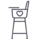 Помыть детский стульчик | Bizybee